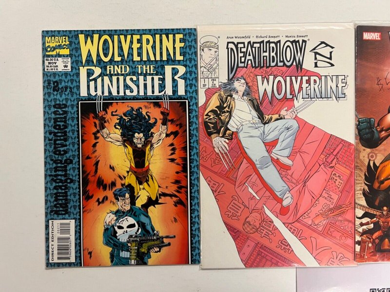 4 Wolverine Marvel Comic Books # 1 1 2 3 Defenders Iron Man Avengers 61 JS40