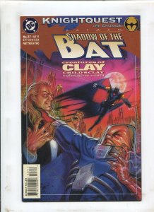 BATMAN: SHADOW OF THE BAT #27 (9.2) SIGNED BY BOB SMITH!