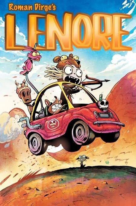 Lenore Blood and Money #1 2026 Roman Dirge Cover D Foil Titan Comics EB33