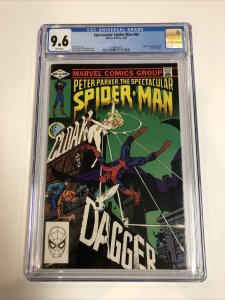 Spectacular Spider-Man (1982) # 64 (CGC 9.6 White ) | 1st app Cloak & Dagger