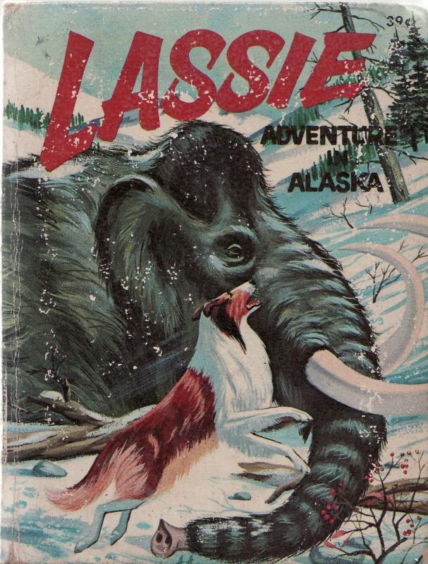 LASSIE ADVENTURE IN ALASKA-BIG LITTLE BOOK-WHITMAN-2004 VG