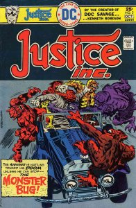 Justice, Inc. #3 VG ; DC | low grade comic the Avenger - Jack Kirby