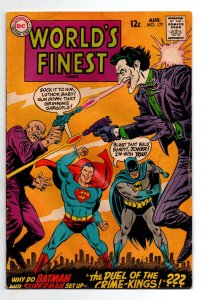 Worlds Finest #177 - Superman - Batman - Joker - Lex Luthor - 1968 - VG