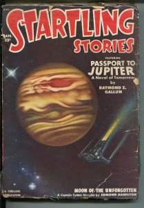 Startling Stories Pulp January 1951-Thrilling -CAPTAIN FUTURE-good 