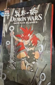 Demon Wars Down in Flames #1 Momoko cover