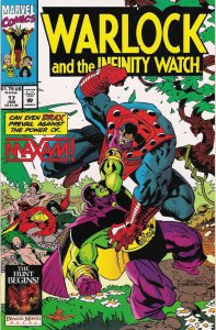 Warlock and the Infinity Watch #17 VF/NM ; Marvel | Jim Starlin