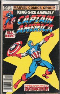 Captain America Annual #5 (1981) Captain America
