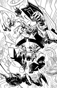 Skybound X (2021) #5 VF/NM 1:10 Retailer Incentive Cover E (Black & White)