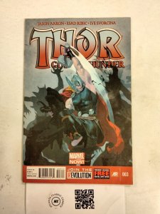 Thor God of Thunder #3 NM- Marvel Comics comic book 6 JW61