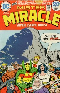 Mister Miracle 18  VG/F  Wedding Scott & Barda!  Last Kirby Issue!