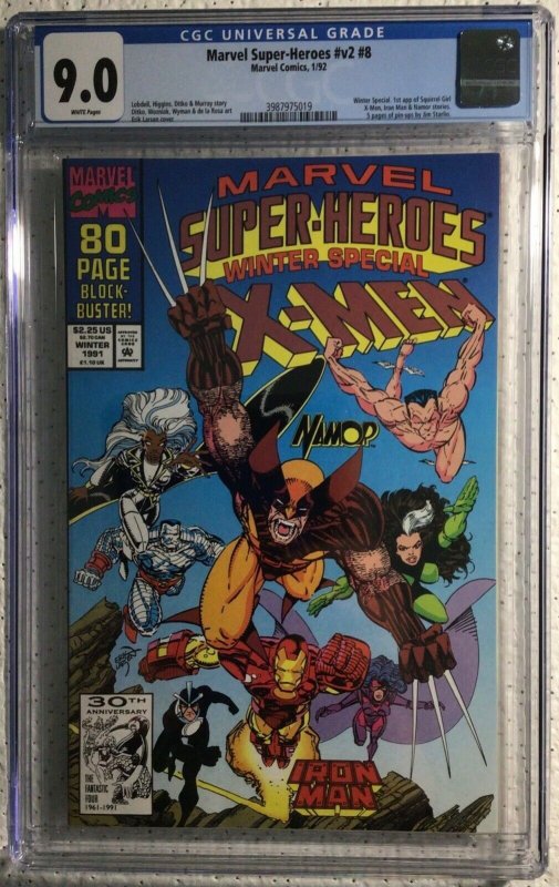 Marvel Marvel Super-Heroes 2v 8 1st Squirrel Girl CGC 9.0 Look