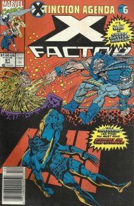 X-Factor #61 (Newsstand) FN ; Marvel | X-Tinction Agenda 6