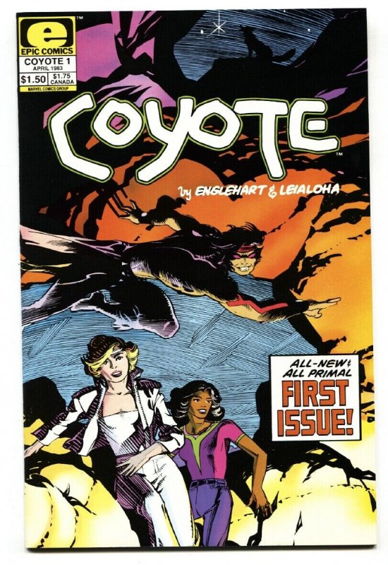 Coyote #1-1983-Comic book-Epic-First Issue-NM