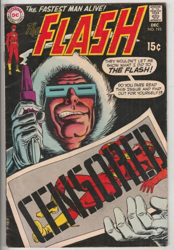 Flash, The #193 (Dec-69) VF/NM High-Grade Flash