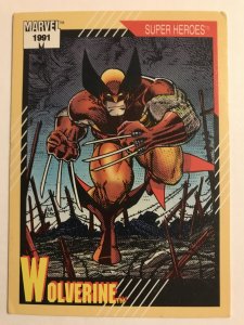WOLVERINE #50 : Marvel Universe 1991 Series 2 card; Impel, X-Men, VF