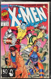 X-Men #1 Colossus and Gambit Cover (1991) X-Men [Key Issue]