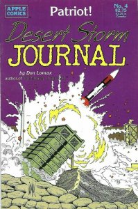 Desert Storm Journal #4 Apple Comics April Apr 1992 (VF-)