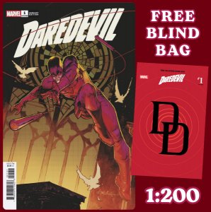 DAREDEVIL #1 ? 1:200 PARTHA PRATIM VARIANT [FREE BLIND BAG]