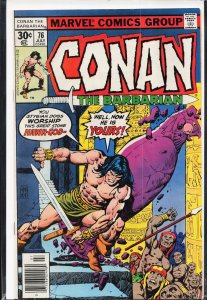 Conan the Barbarian #76 (1977) Conan