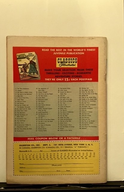 Classics Illustrated #78 (1950)