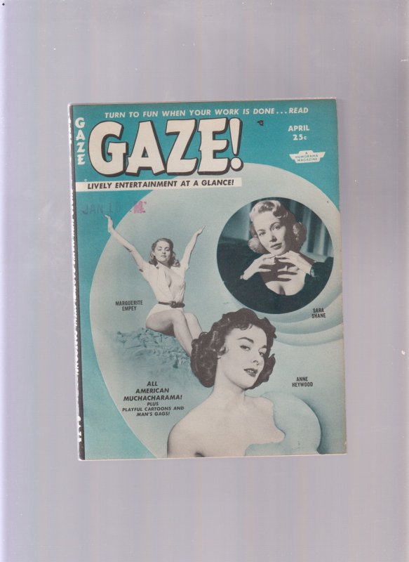 Gaze Vol. 1 #12 - Pin-Ups - April issue (FN) 1957