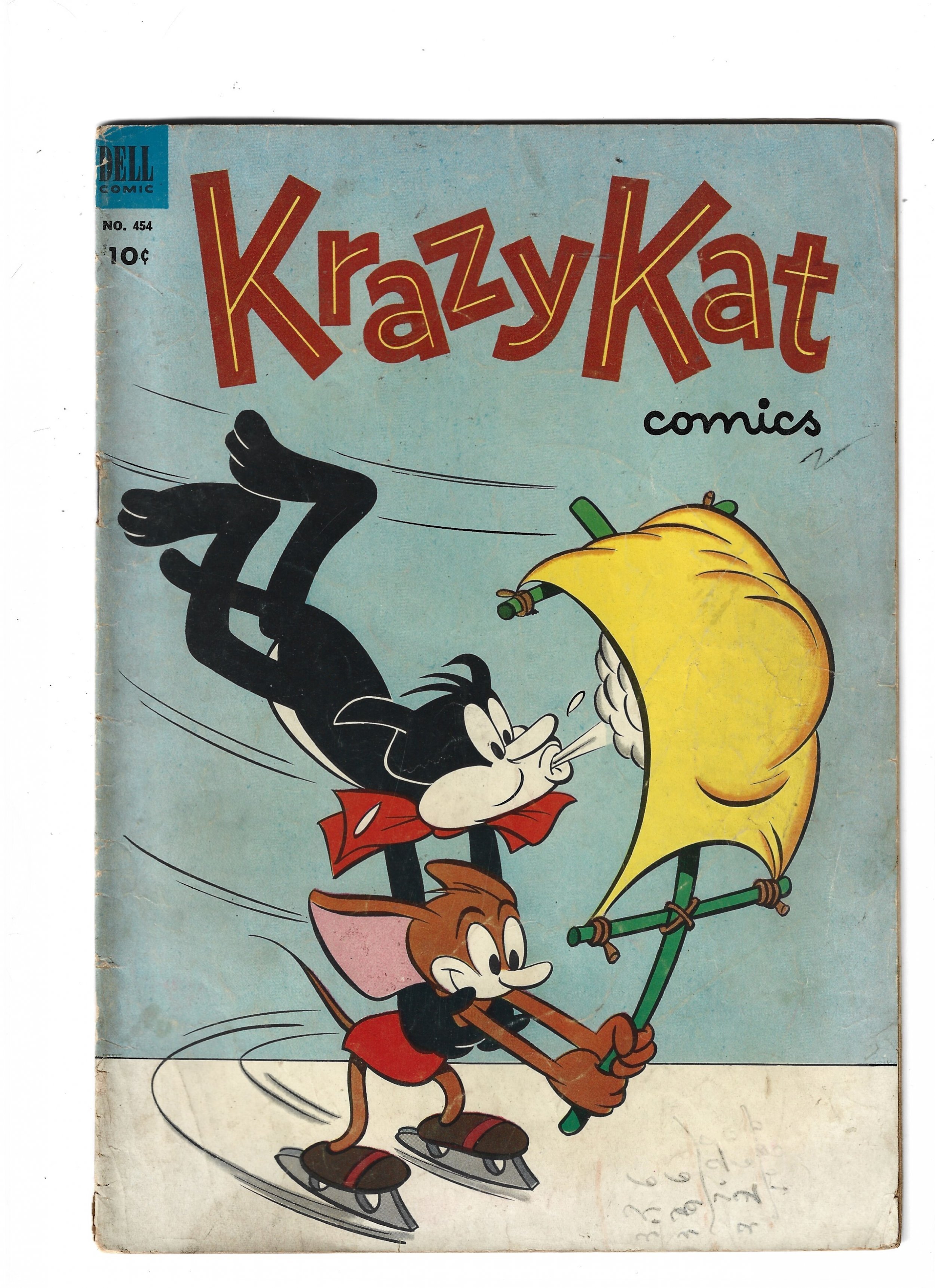 Four Color #454 (1953) Krazy Kat | Comic Books - Golden Age, Dell, Krazy Kat, Funny Animal / HipComic Four Color #454 (1953) Krazy Kat | Comic Books - Golden Age, Dell, Krazy Kat, Funny Animal / HipComic