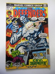 The Defenders #5 (1973) FN- Condition