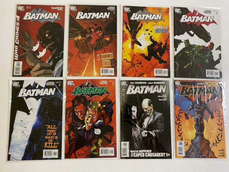 Batman lot #627-697 + Special DC 27 pieces avg 7.0 (range 6.0-8.0) (2004-'10)