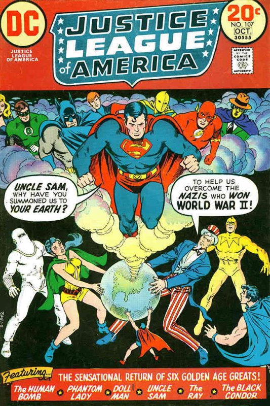 Justice League of America #107 GD ; DC | low grade comic 1st Appearance Freedom 