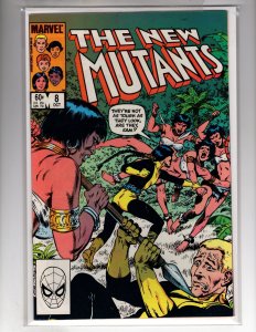 The New Mutants #8 (1983)     / ID#008