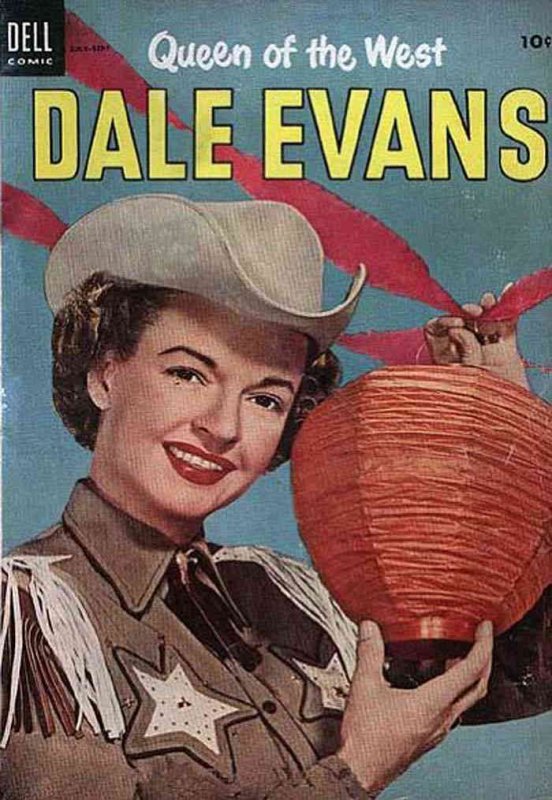 Queen of the West, Dale Evans #4 FN ; Dell | July 1954 western
