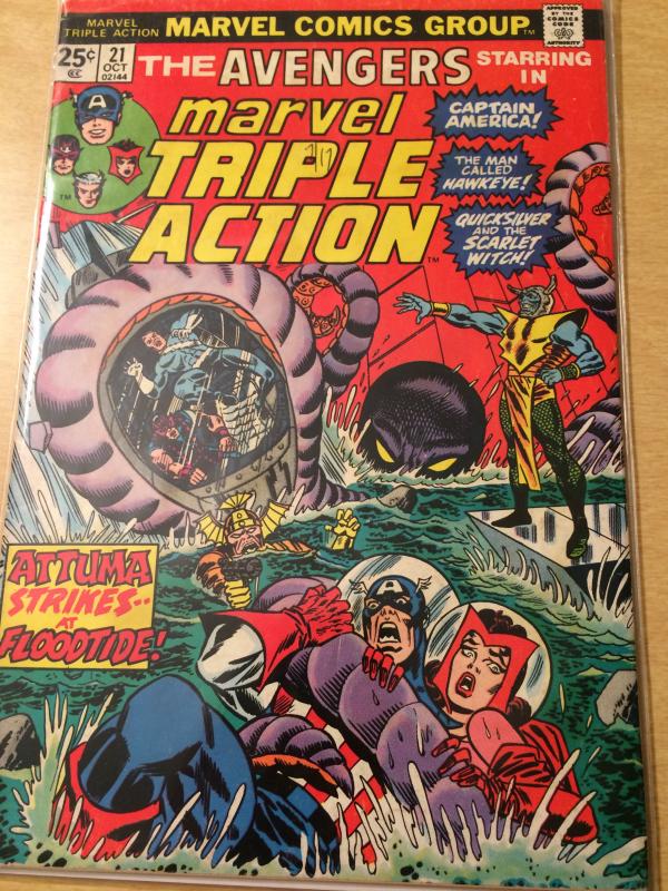 Marvel Triple Action #21