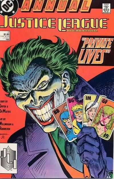 Justice League (1987 series) Annual #2, NM- (Stock photo)