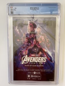 Marvel Ghost Spider 2 Peach Momoko Variant Cover CGC 9.6 Spider Gwen 1:25 Ratio