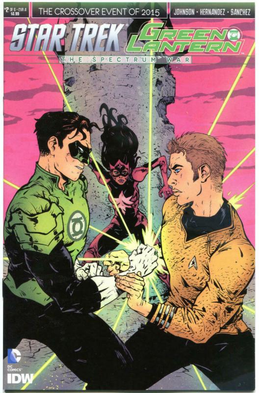 STAR TREK GREEN LANTERN #2 A, VF/NM, Spock, Kirk, War, 2015, IDW, more in store