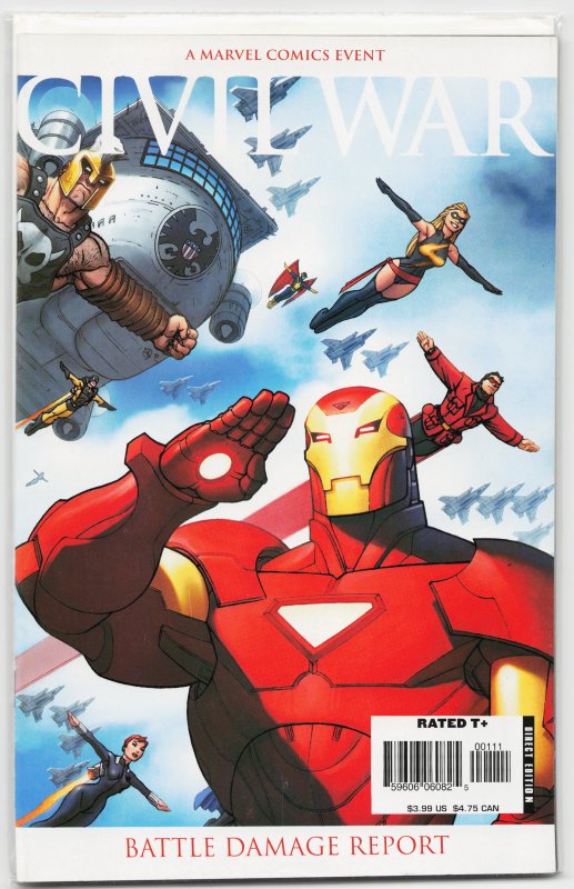 Civil War: Battle Damage Report (2007) Iron Man