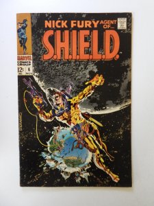 Nick Fury, Agent of SHIELD #6 (1968) FN/VF condition