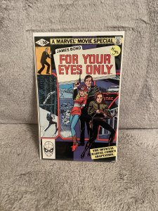 James Bond For Your Eyes Only #1 (1981)