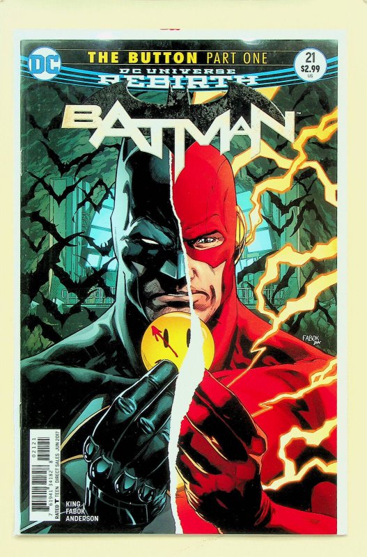 Batman: Rebirth #21-22 (Apr-Jun 2017, DC) - Set of 3 - Near Mint