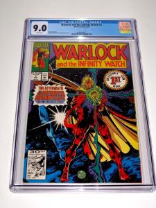 Warlock and the Infinity Watch #1 (Feb 1992, Marvel) CGC Rated 9.0