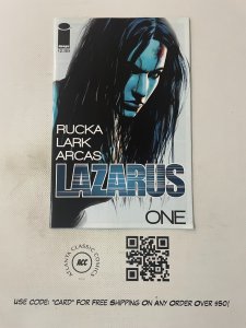 Lazarus # 1 NM- Image Comic Book Greg Rucka 1st Print 8 J227