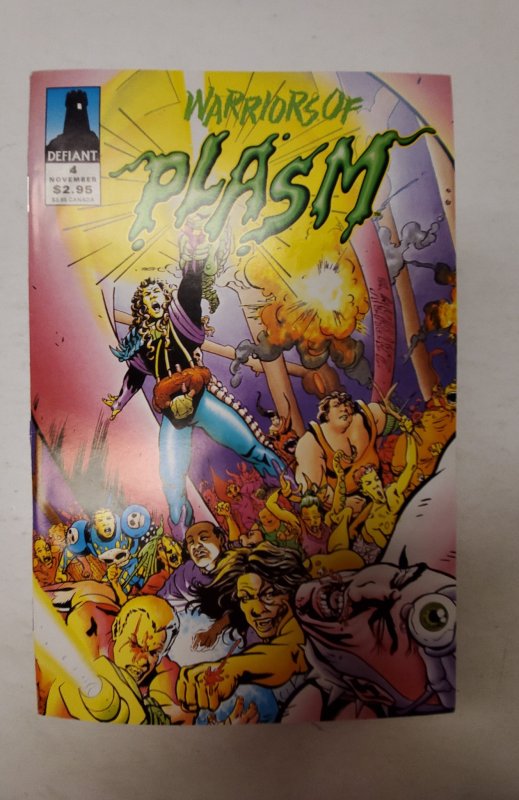 Warriors of Plasm #4 (1993) NM Defiant Comic Book J729