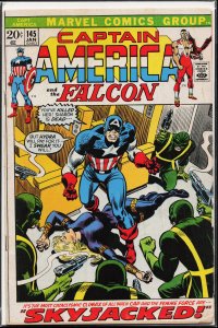 Captain America #145 (1972) Captain America and the Falcon