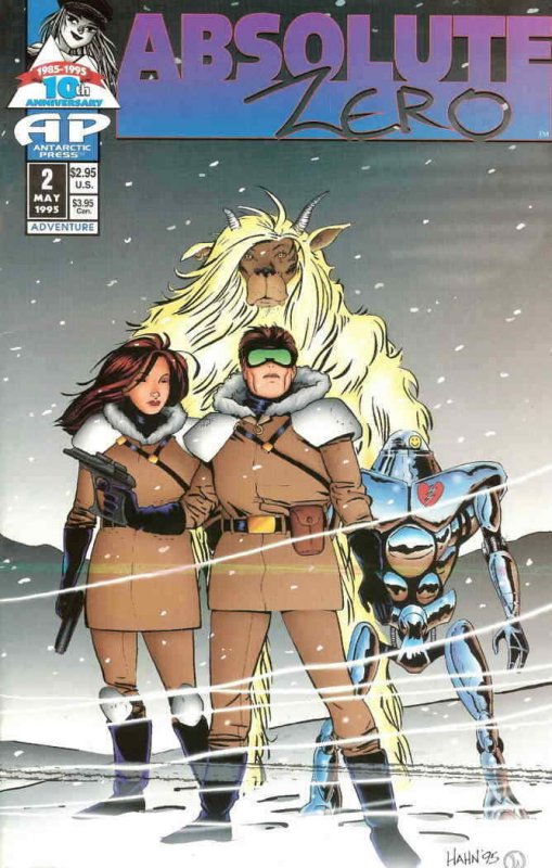 Absolute Zero #2 VF/NM; Antarctic | save on shipping - details inside