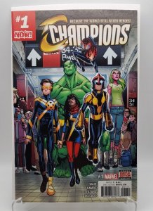 Champions #1 1ST TEAM APP. AND ORIGIN OF THE CHAMPIONS MS. MARVEL, NOVA, Hulk