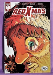 RED X-MAS #1 Clay Adams Fabio Ramacci Santa Claus Must Die (Scout 2020) 