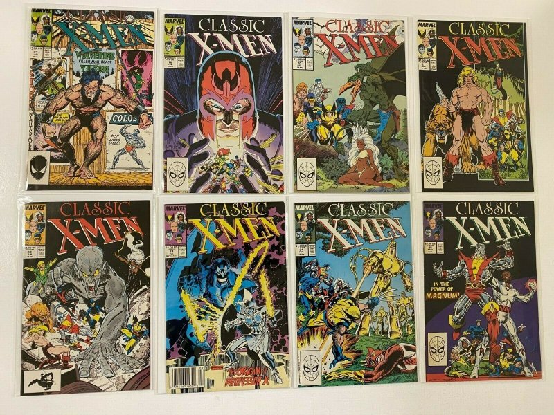 Classic X-Men Comic Lot #1-48 41 Diff Books AVG 7.0(Range 6.0-8.0) (1986-1990)