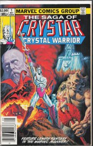 The Saga of Crystar, Crystal Warrior #1 (1983) Crystar [Key Issue]