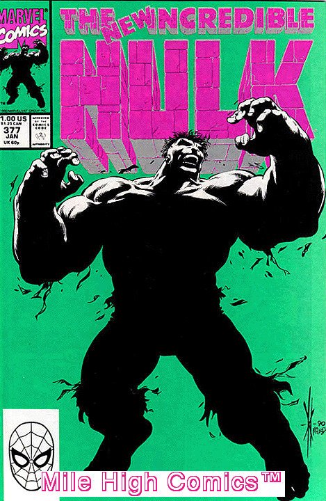 HULK  (1962 Series) (#1-6, #102-474, #600-635)(INCREDIBLE)(MV) #377 Very Fine