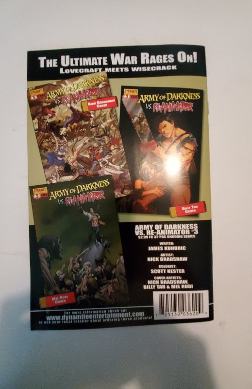 Army of Darkness vs. Re-Animator #2 (2005) NM Dynamite Comic Book J740